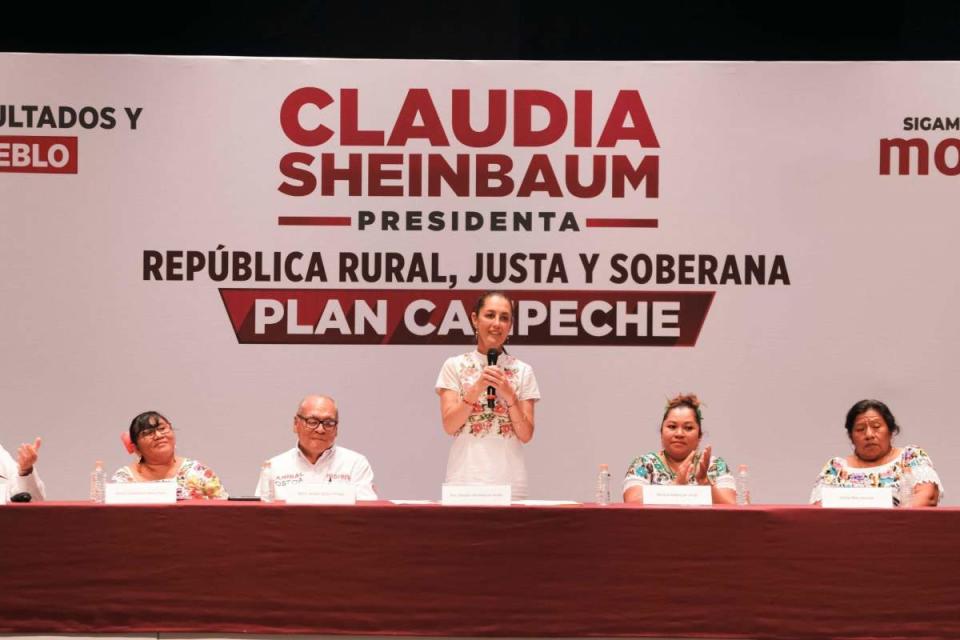 claudia sheinbaum sindicatos campeche