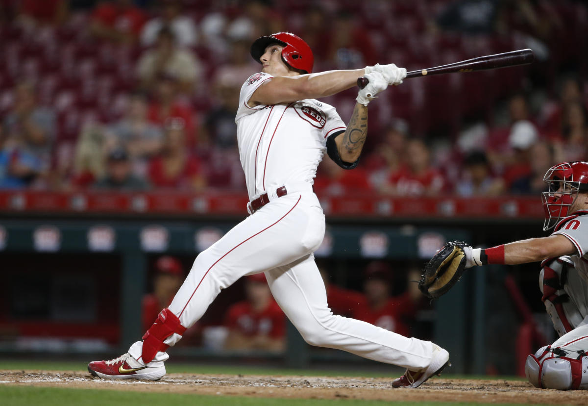 Red-hot Jay Bruce leads Reds to win