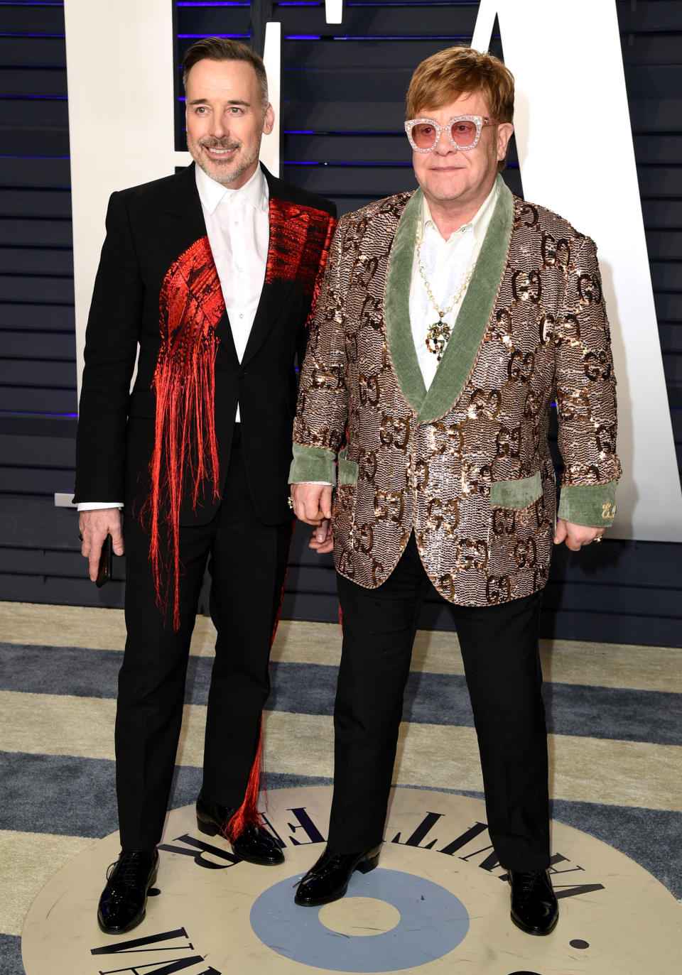 David Furnish & Elton John