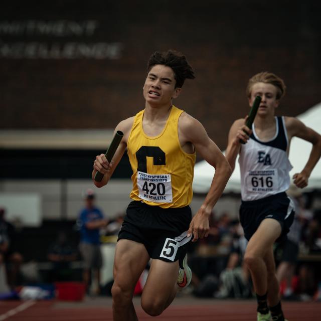 Corning relay wins NYS state title in track; Johnson City's Legare