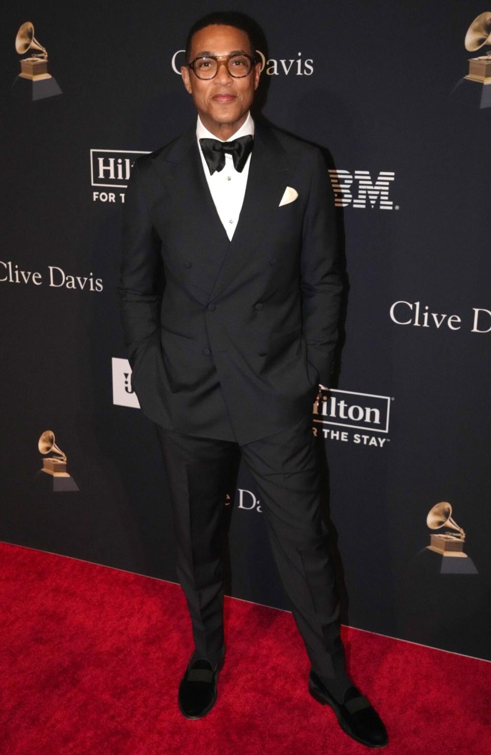 BEVERLY HILLS, CALIFORNIA - FEBRUARY 04: (FOR EDITORIAL USE ONLY) Don Lemon attends the Pre-GRAMMY Gala & GRAMMY Salute To Industry Icons Honoring Julie Greenwald & Craig Kallman at The Beverly Hilton on February 04, 2023 in Beverly Hills, California. (Photo by Jeff Kravitz/FilmMagic)