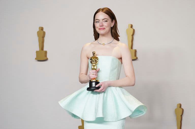 Emma Stone ganó el premio Oscar por 