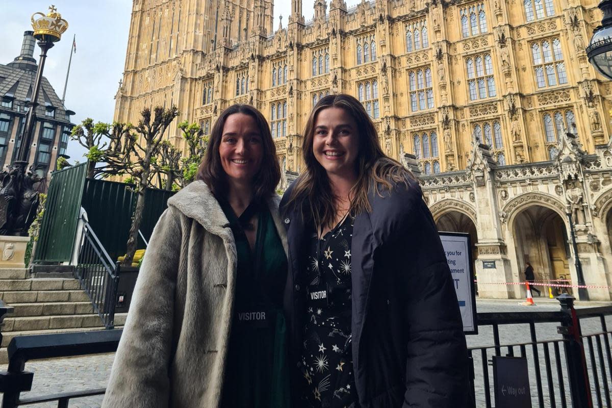 Both  Iona Johnson and Anna Harriott attended the launch event <i>(Image: University of Southampton)</i>