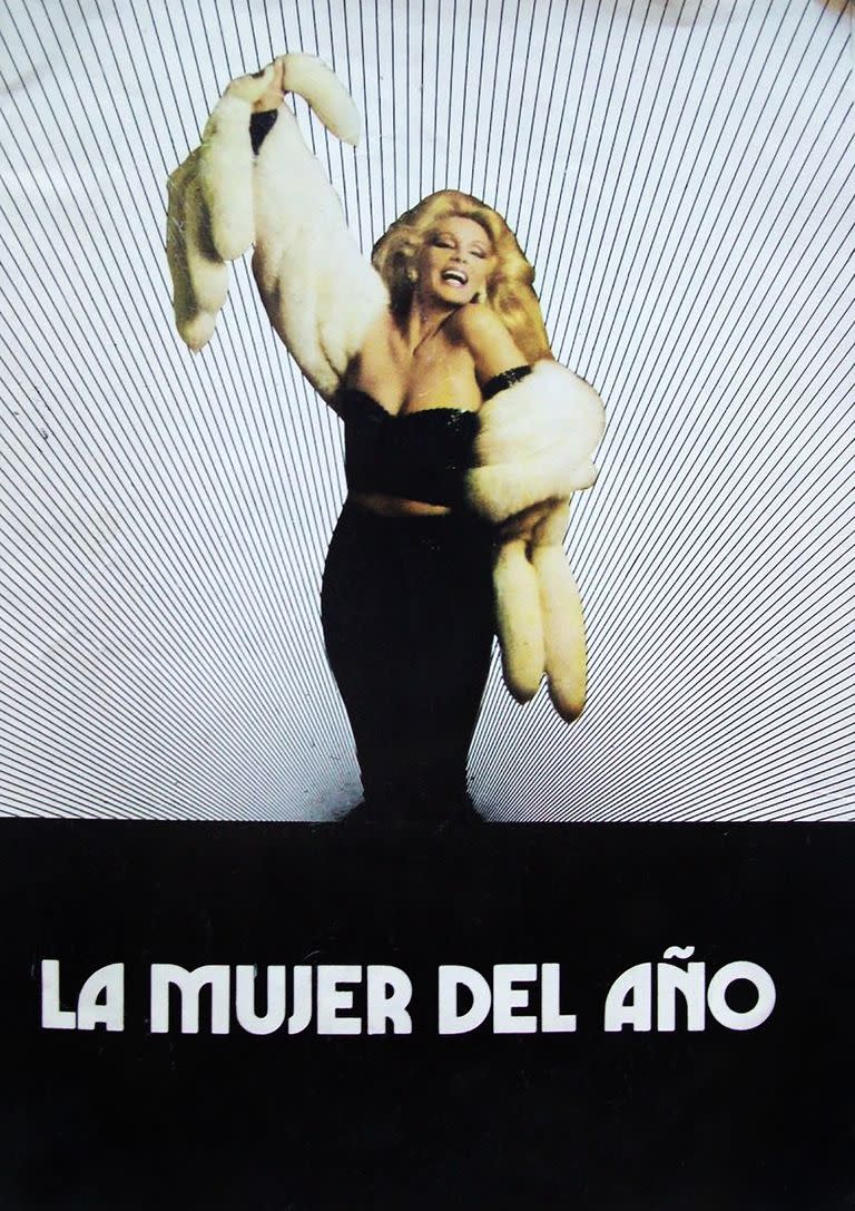 La mujer del año, el afiche con Susana Giménez, cuando todavía no era la diva de los teléfonos