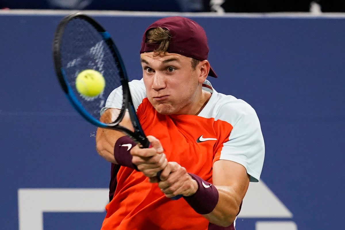 Jack Draper stunned Felix Auger-Aliassime (Julia Nikhinson/AP) (AP)