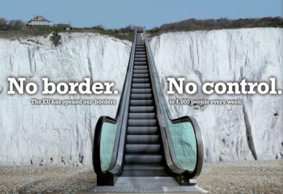 <span class="caption">Pro-Brexit Advertisement for the U.K. Independence Party (2014)</span>