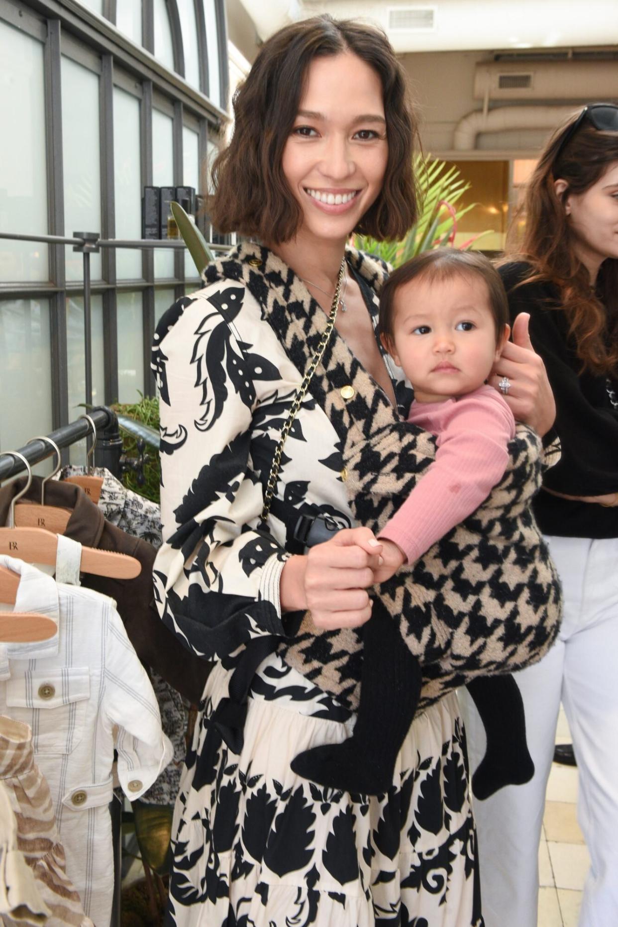 LOS ANGELES, CALIFORNIA - MARCH 06: Liv Lo Golding and Lyla Golding attend as goop hosts a celebration for the launch of Banana Republic Baby on March 06, 2022 in Los Angeles, California. (Photo by Vivien Killilea/Getty Images for goop)