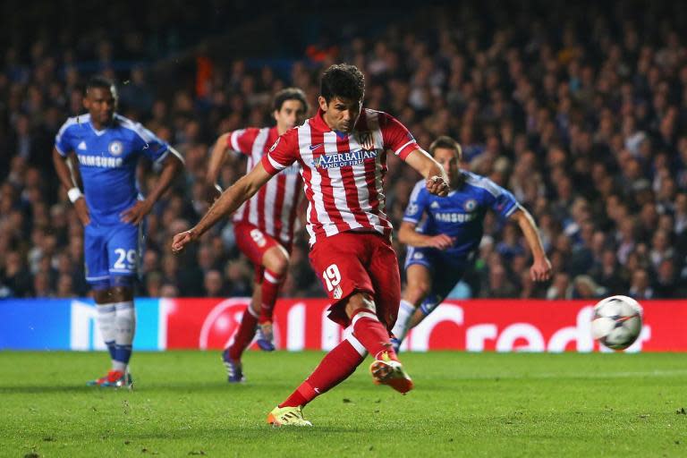 Diego Costa 'one of world's top three strikers', claims future Atletico Madrid team-mate Filipe Luis