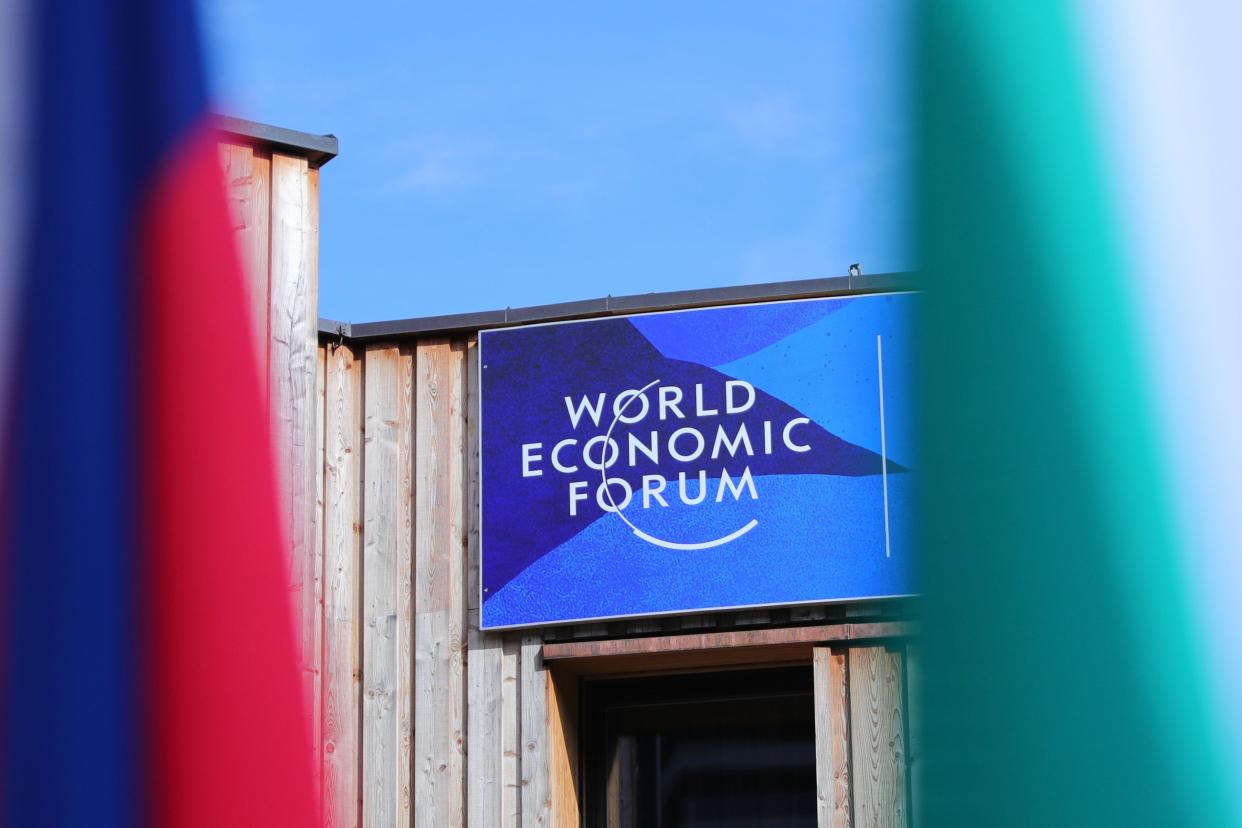 The World Economic Forum is happening in Davos, Switzerland.