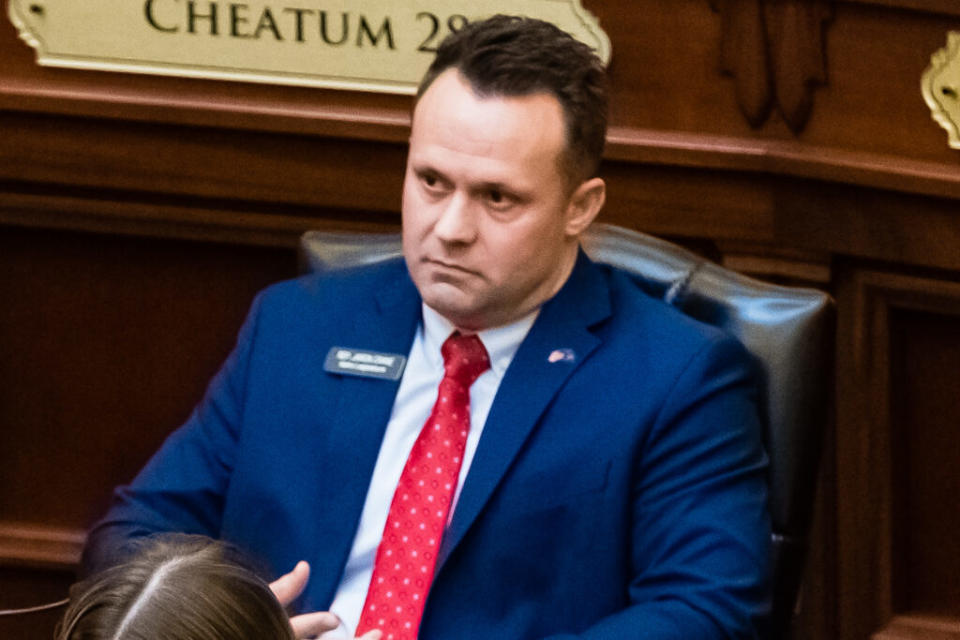 Idaho Rep. Jaron Crane. R-Nampa, 