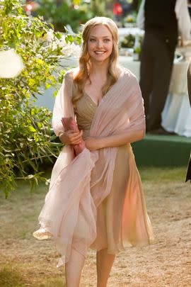 Amanda Seyfried took the role of Sophie Hall in 