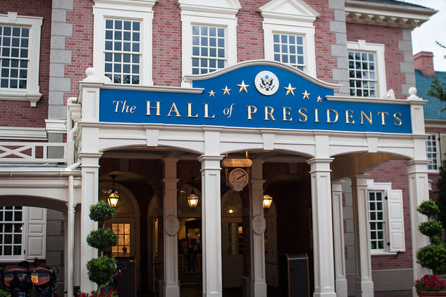 Lots of people are freaking out about The Hall of Presidents at Walt Disney World