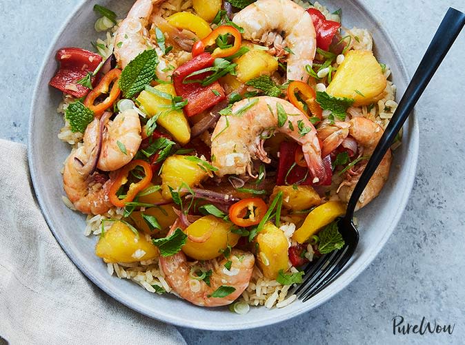 Ginger-Pineapple Shrimp Stir-Fry