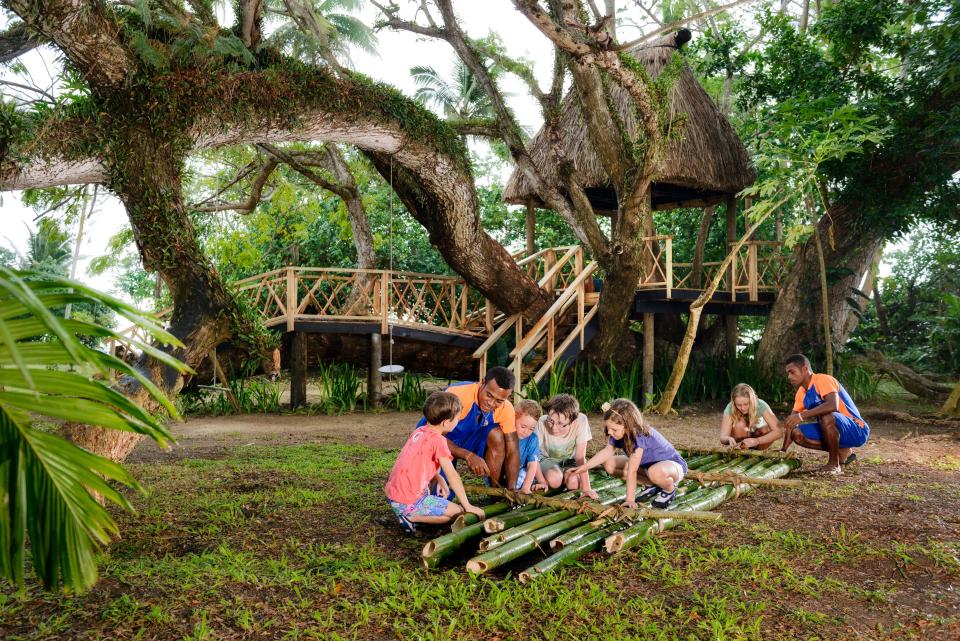 Jean Michel Cousteau Resort-Bula Club treehouse.