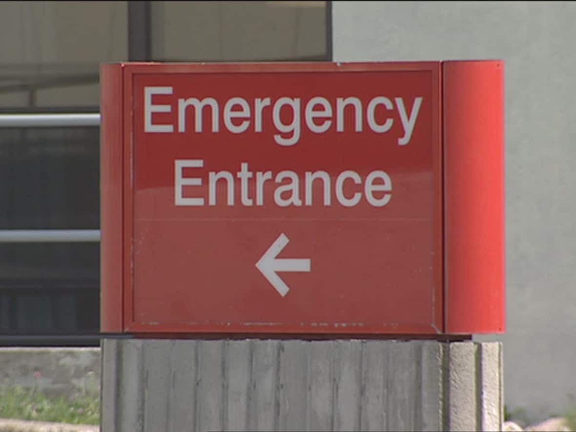 Some elective surgeries were cancelled at St. Clare's Mercy Hospital in St. John's on Monday due, in part, because of the number of patients who came to the emergency department. (CBC - image credit)