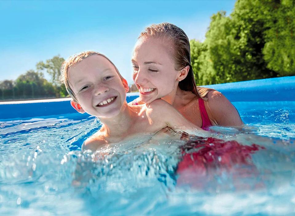 For an amazing time during the rest of summer, check out this amazing deal on this cool pool. (Source: Amazon)