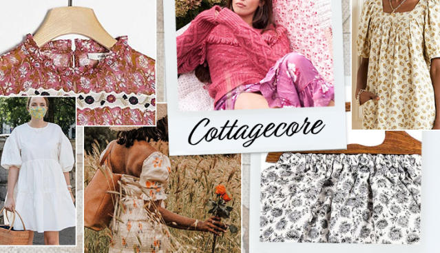 Old-school cottagecore: The prairie dress had a big comeback in