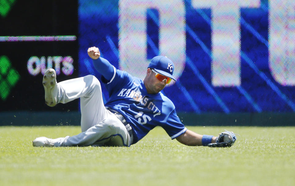 Whit Merrifield可內可外。（Photo by Duane Burleson/Getty Images）