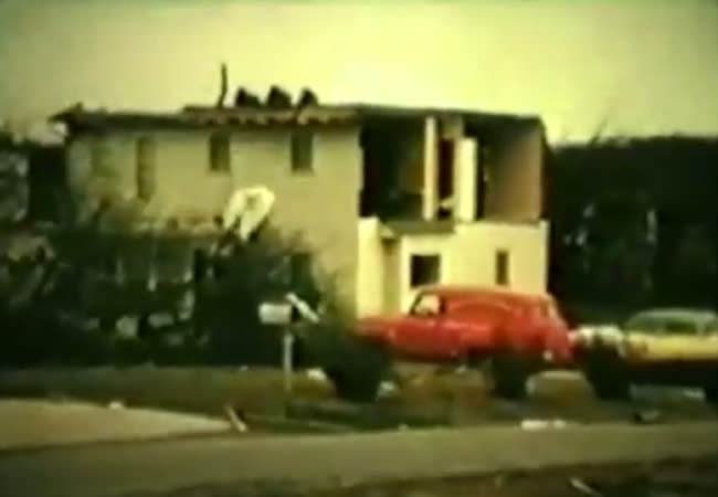 A look at some of the damage caused by three violent tornadoes that tore through West Michigan on April 3, 1956. (WOOD TV8 file)