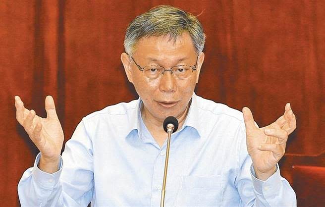 台北市長、民眾黨主席柯文哲。（資料照／杜宜諳攝）