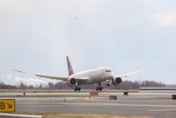 Virgin Atlantic first transatlantic flight on 100% sustainable aviation fuel arrives in New York