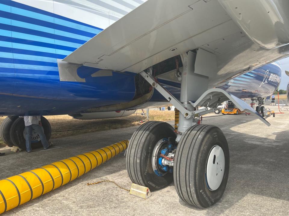 Boeing 737 MAX 10 test aircraft.