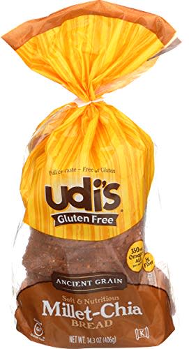 10) Udi's Gluten-Free Millet-Chia Bread