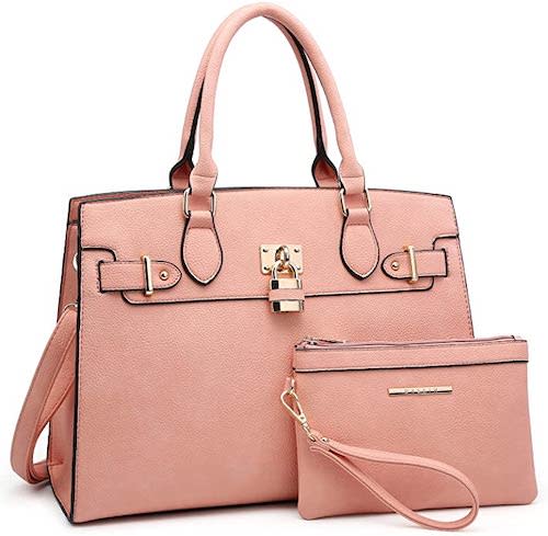 Amazon.com: MKF Shoulder Bag for Women & Wallet Purse Set: PU Leather Tote  Handbag – Top-Handle Stylish Satchel Pocketbook Beige Allison : Clothing,  Shoes & Jewelry