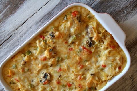 Chicken Spaghetti Casserole