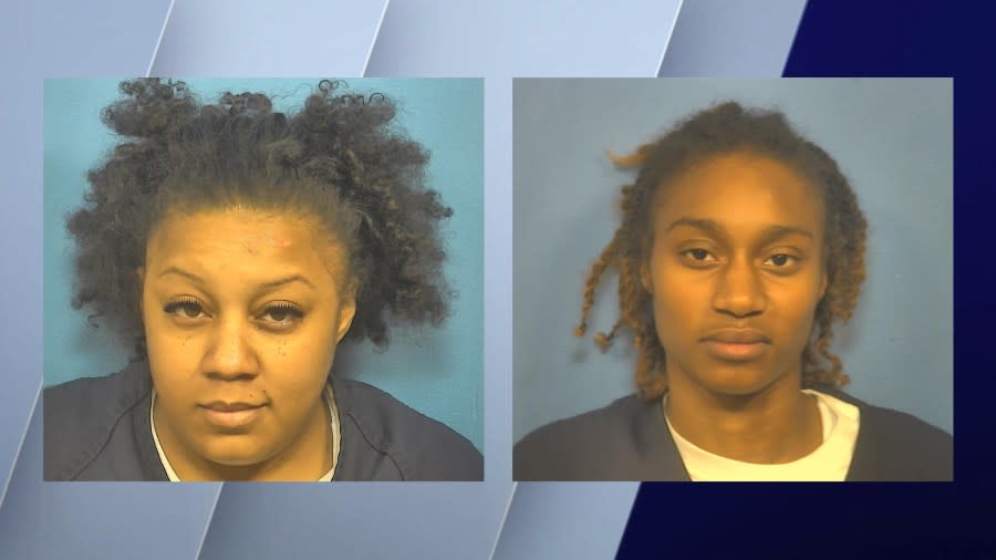 32-year-old Asia Wallace (left) and 24-year-old Kayshanda Outlaw (right), both Zion residents, have each been charged with one count of burglary and one count of retail theft. Outlaw is also facing an additional count of aggravated fleeing and eluding a police officer.
