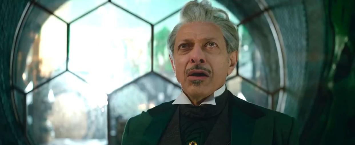 jeff goldblum, wicked teaser trailer