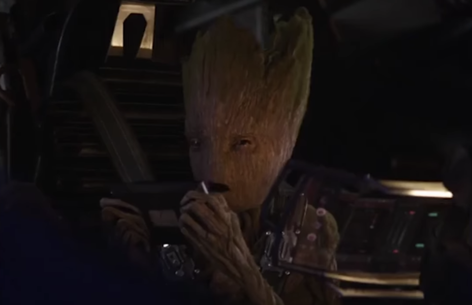 Groot saves the galaxy… in video-game form. (Photo: Marvel Studios)