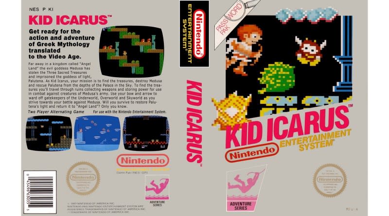 Il videogioco Kid Icarus