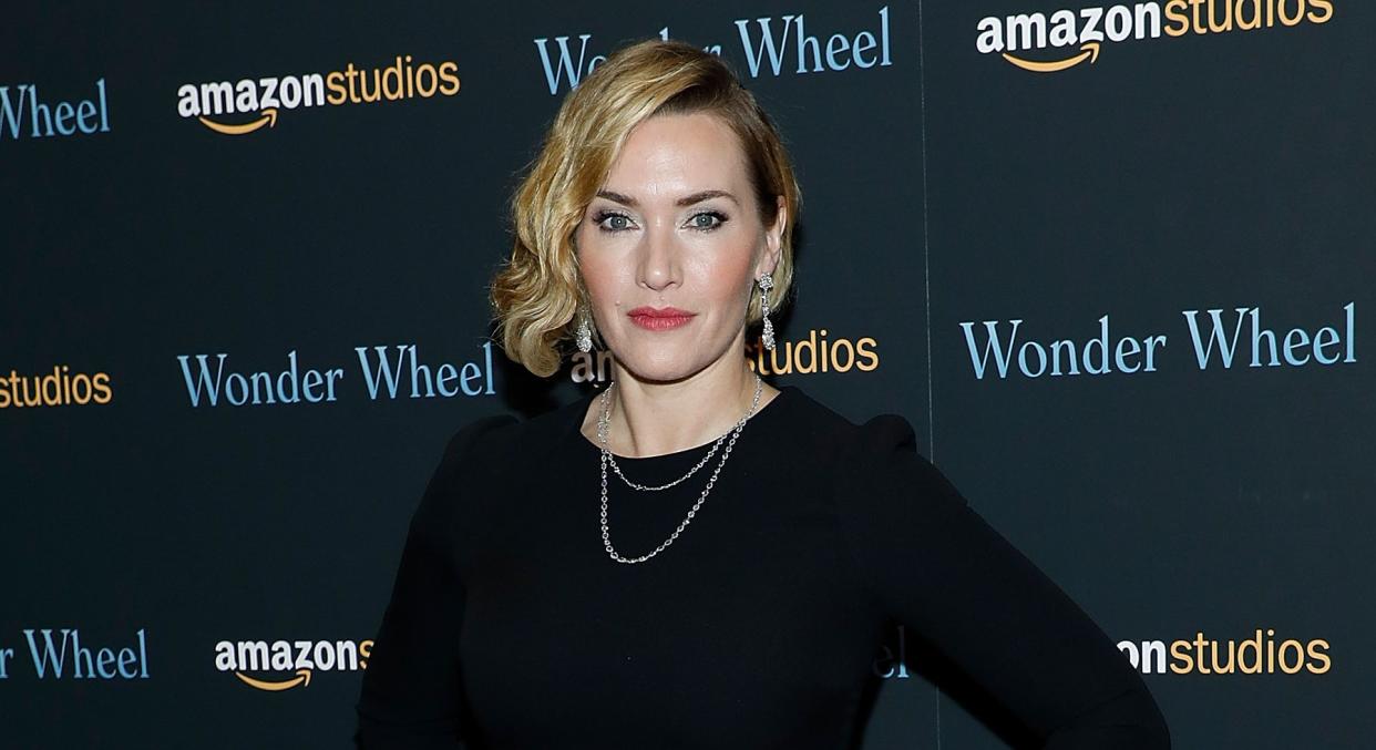 Kate Winslet has opened up about suffering from hormonal skin breakouts as she's got older. (Getty Images)