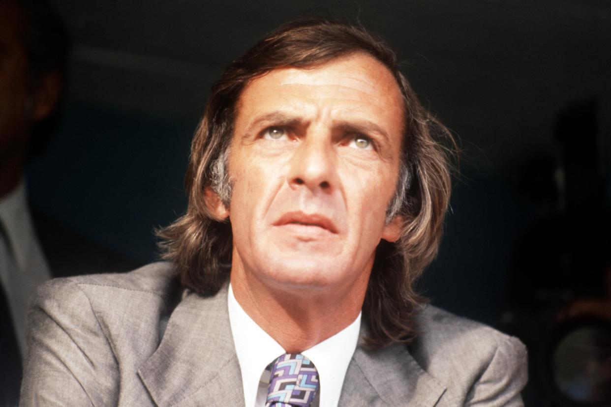 César Luis Menotti llegó a México en 1991. En la década de los 2000 volvió para dirigir a Puebla y Tecos. (S&G/PA Images via Getty Images)