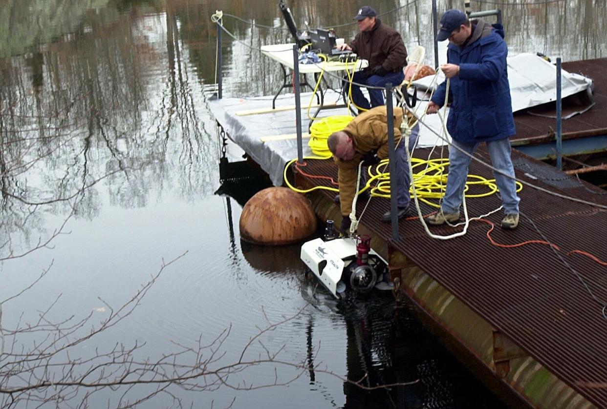 The search for Robin Murphy included employing a submersible craft in the Tilly Foster Mine in the Town of Southeast on December 13, 2002. Robin Murphy was 17 when she disappeared from Carmel in 1995.