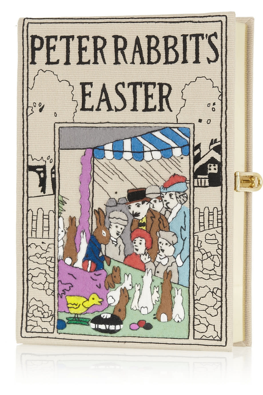 Peter Rabbit’s Easter Clutch, £525, Olympia Le Tan