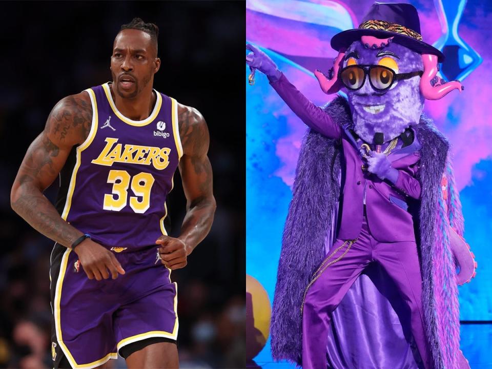 Dwight Howard performed as "Octopus" on season six of "The Masked Singer."