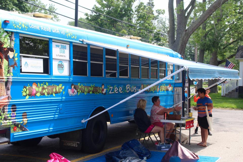 The Zee Bus will bring books to students throughout the Zeeland Public Schools district all summer, leading up to an end of summer celebration Aug. 12.