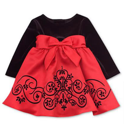 Red Velvet Holiday Dress