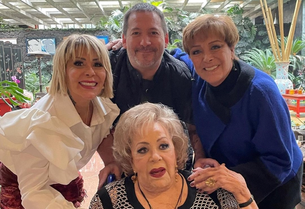 Alejandra Guzmán, Luis Enrique Guzmán, Sylvia Pasquel y Silvia Pinal / Cortesía 