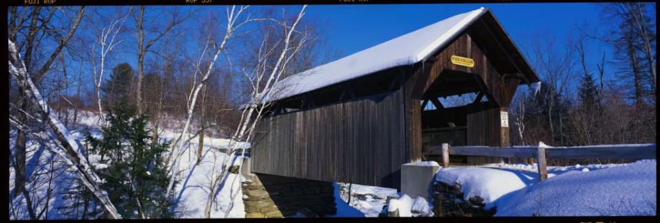 <p>The exact stories of Gold Brook Bridge, also known as <a href="https://www.onlyinyourstate.com/vermont/vt-urban-legends/" rel="nofollow noopener" target="_blank" data-ylk="slk:Emily's Bridge;elm:context_link;itc:0;sec:content-canvas" class="link ">Emily's Bridge</a>, near Stowe, Vermont, all vary, but they all center around a heartbroken woman who took her life near the bridge. Her spirit is said to haunt the locale, and she is known to be particularly hostile toward males that cross the bridge.</p>