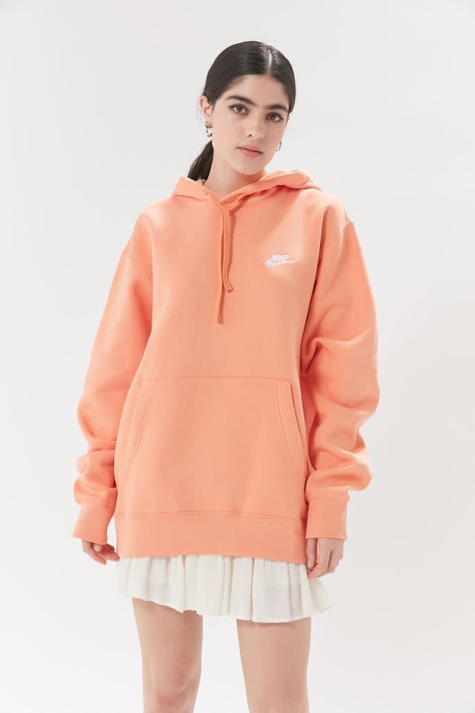 <p><strong>Nike</strong></p><p>urbanoutfitters.com</p><p><strong>$52.00</strong></p><p><a href="https://go.redirectingat.com?id=74968X1596630&url=https%3A%2F%2Fwww.urbanoutfitters.com%2Fshop%2Fnike-swoosh-hoodie-sweatshirt&sref=https%3A%2F%2Fwww.redbookmag.com%2Flife%2Fg34761662%2Fgifts-for-teenage-girls%2F" rel="nofollow noopener" target="_blank" data-ylk="slk:Shop Now;elm:context_link;itc:0;sec:content-canvas" class="link ">Shop Now</a></p><p>Gift your teen this extra soft neon hoodie that she can wear just about anywhere. (Ariana Grande, who?) </p>