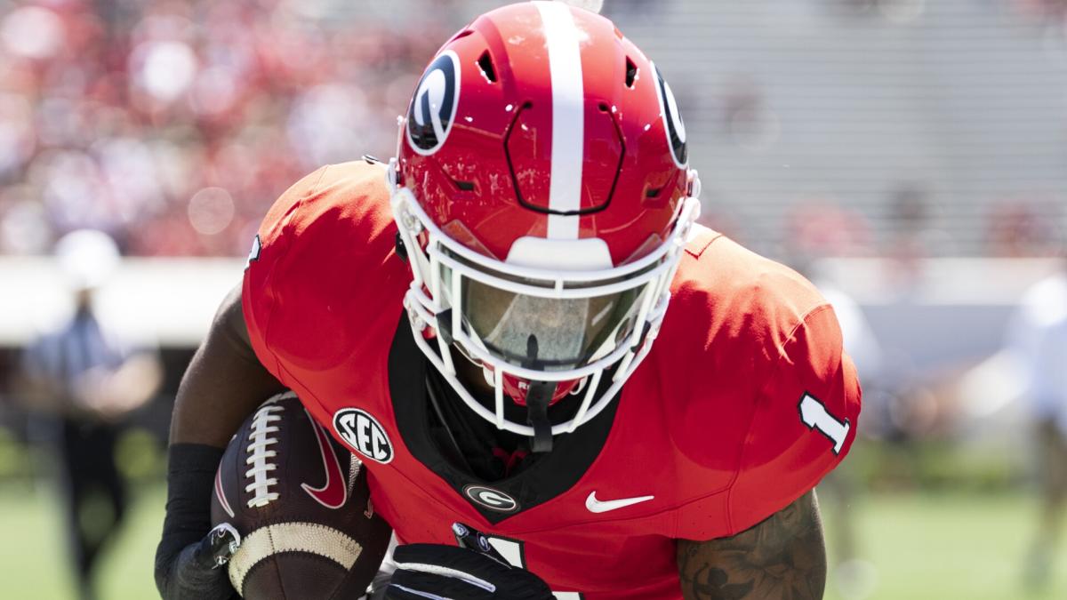 Georgia reportedly won’t play RB Trevor Etienne on Saturday, due to offseason DUI arrest