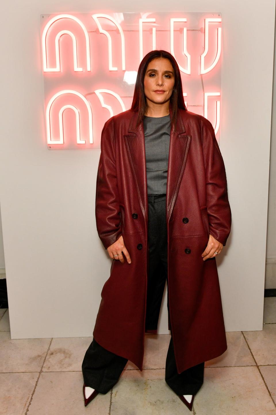 Jessie Ware attends the Miu Miu Holiday party at Quo Vadi (Dave Benett)