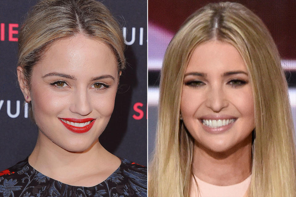 Dianna Agron as Ivanka Trump