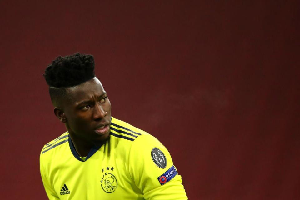 Andre Onana has been handed a 12-month ban by Uefa’s disciplinary body (Getty)