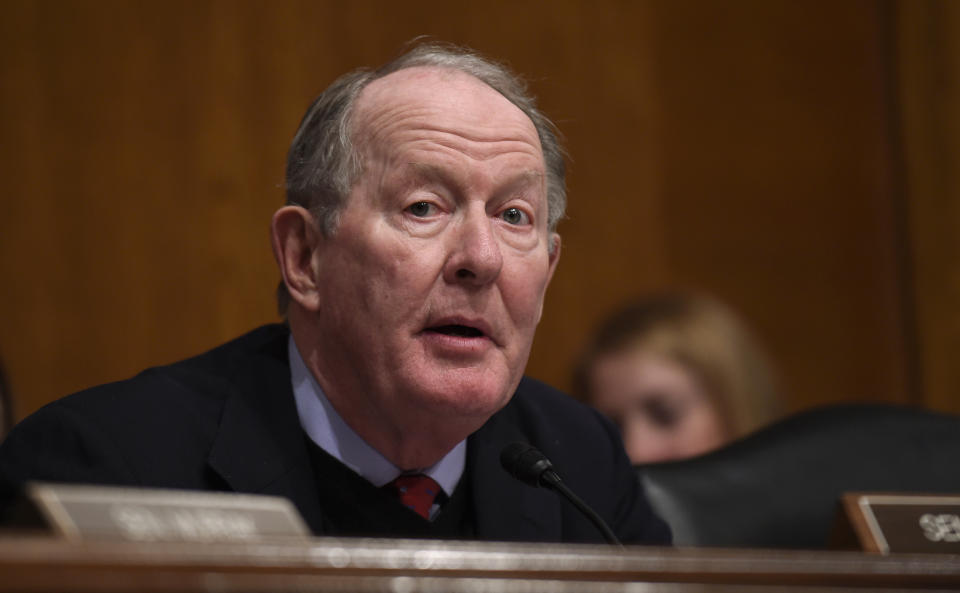 FILE - In this Jan. 12, 2016 file photo, Senate Health, Education, Labor and Pensions Committee Chairman Sen. Lamar Alexander, R-Tenn. speaks on Capitol Hill in Washington. A bipartisan Senate effort to continue federal payments to insurers and avert a costly rattling of insurance markets faces a dicey future, underscoring that last week’s wreck of the Republican drive to repeal the Obama health care law hasn’t eased the issue’s fraught politics. (AP Photo/Susan Walsh, File)