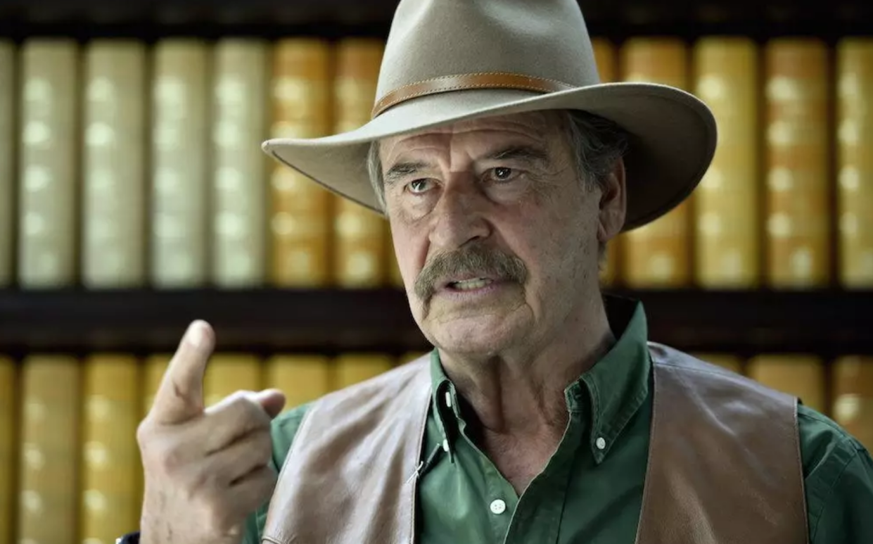 El expresidente de México, Vicente Fox. Getty Images.