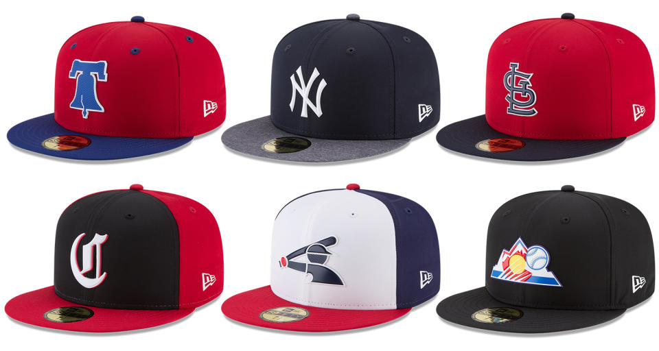 MLB and New Era got together to create some new spring caps. (New Era)